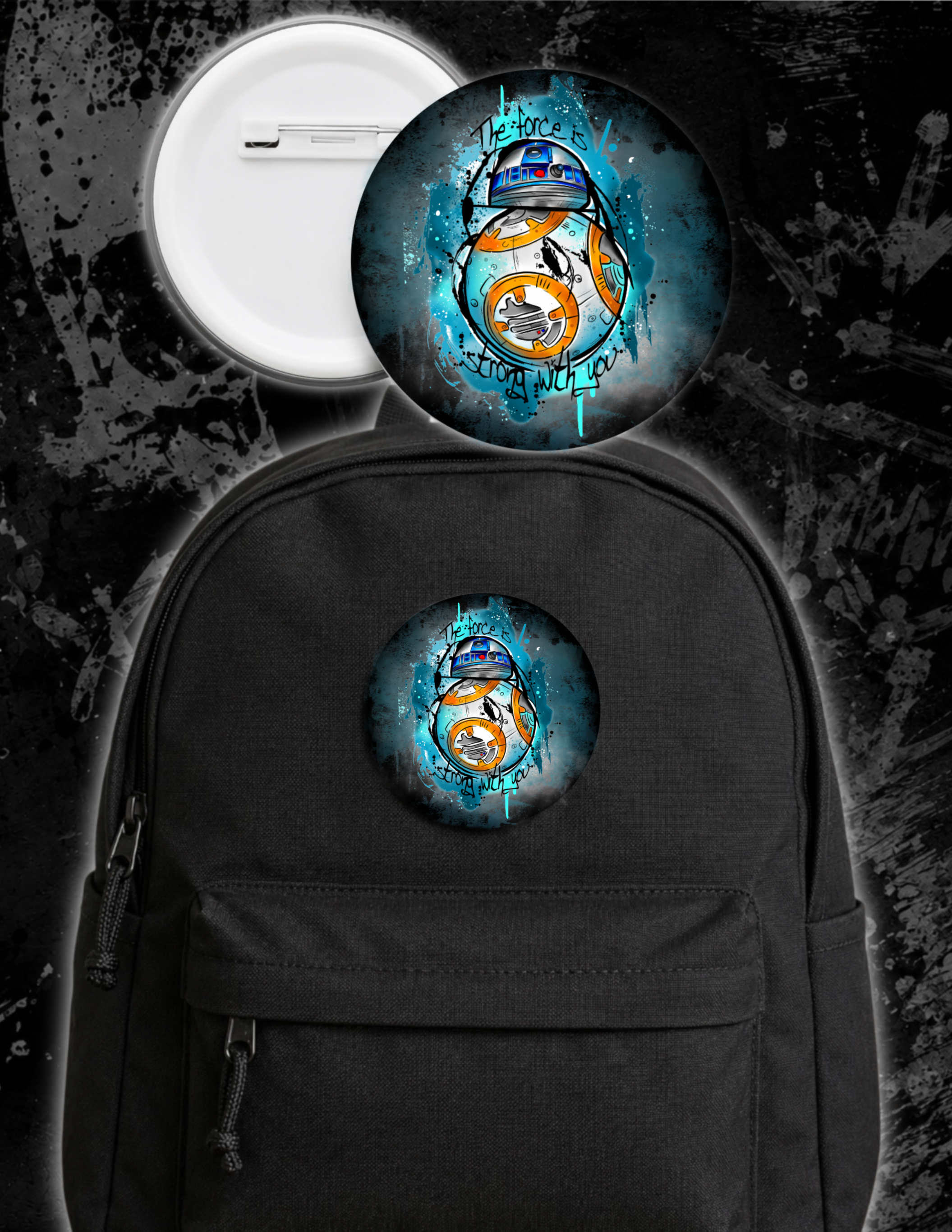Badge - BB8/R2D2
