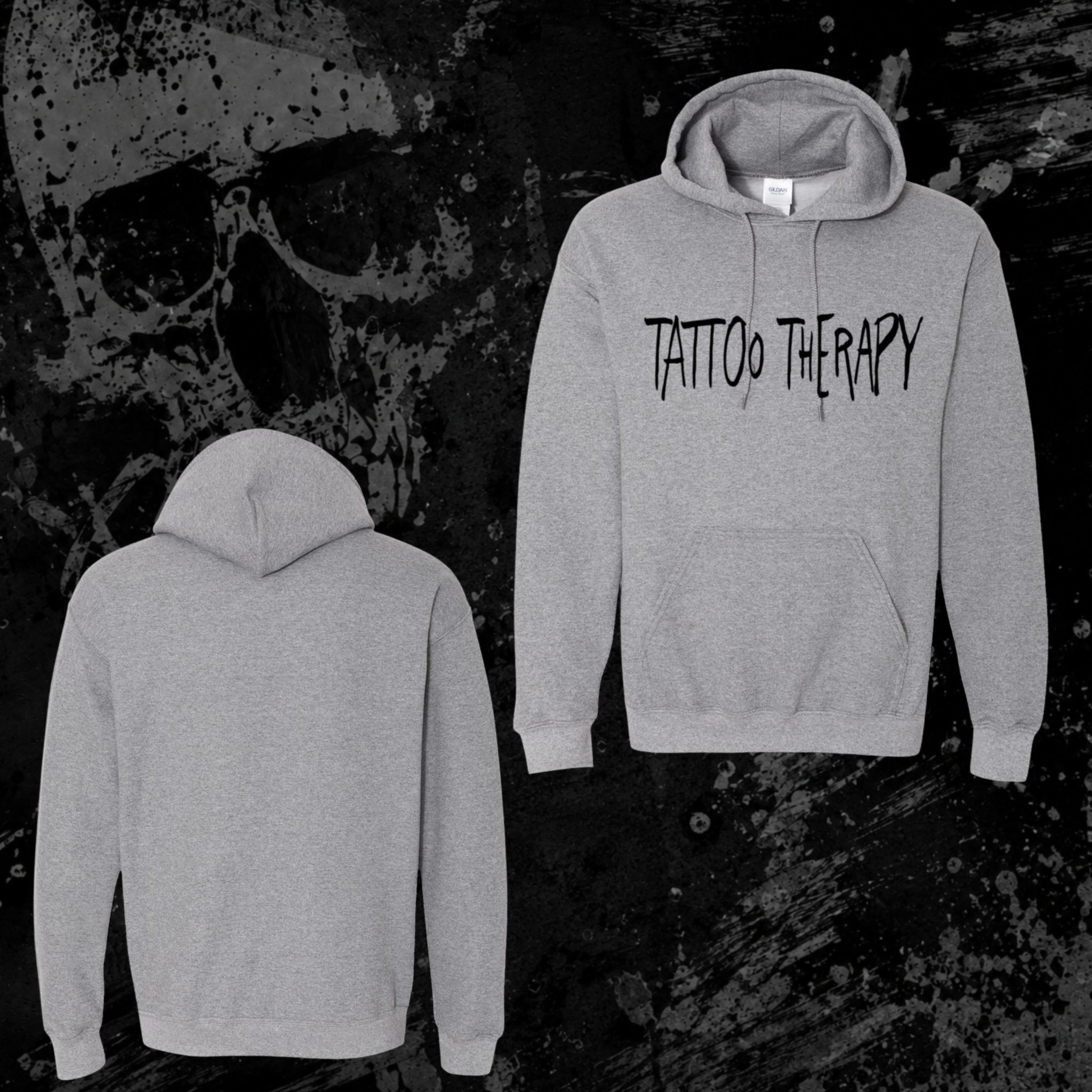 Hoodie- Tattoo Therapy