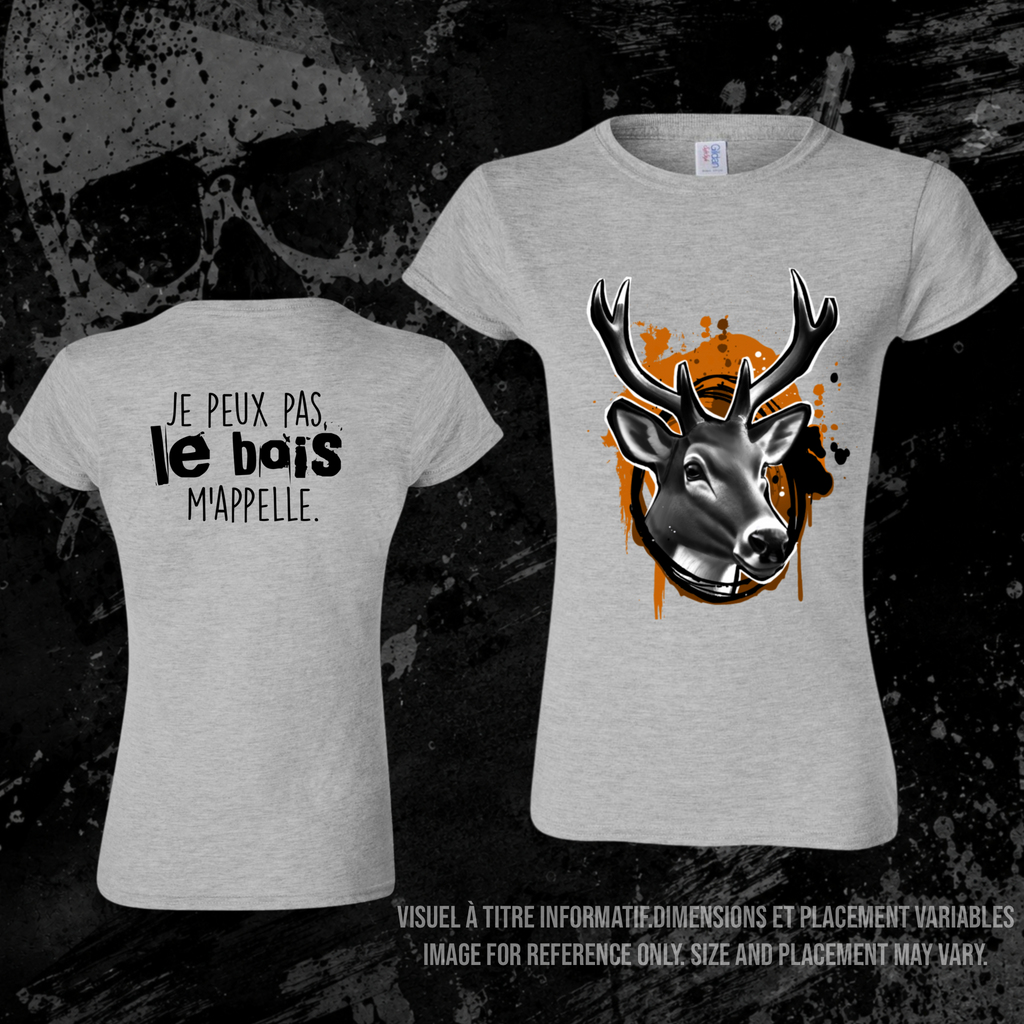T-Shirt- Je peux pas le bois m’appelle (2)