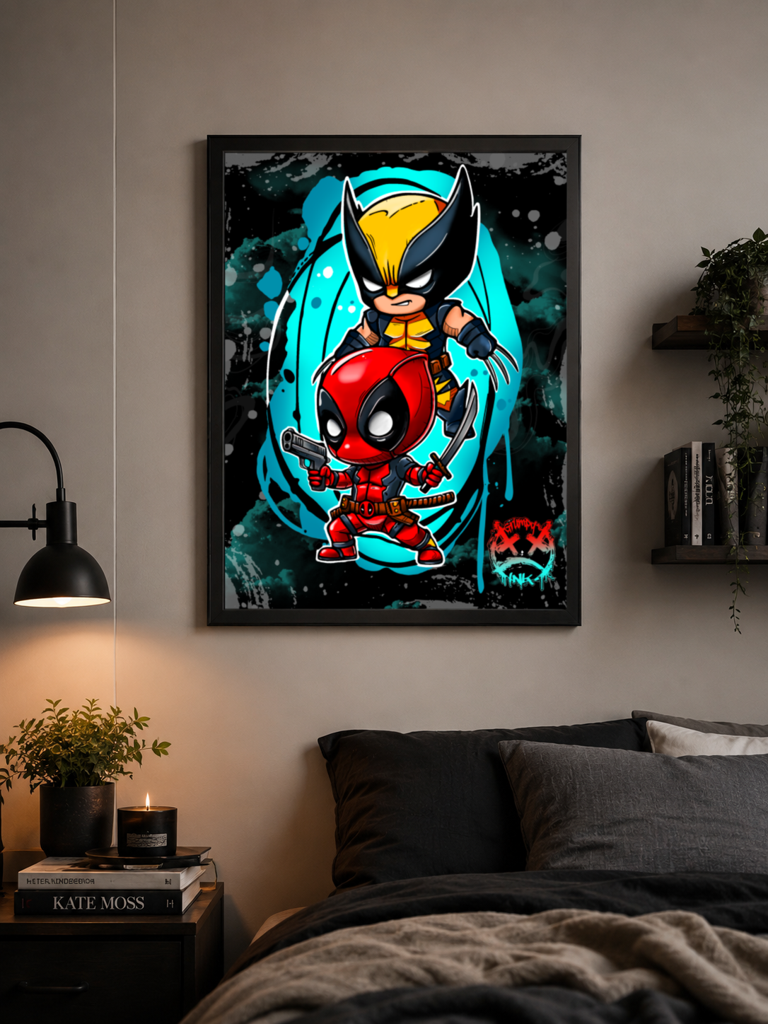Print-Wolverine/Deadpool