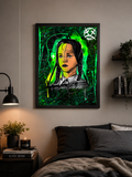 Print-Mercredi Addams