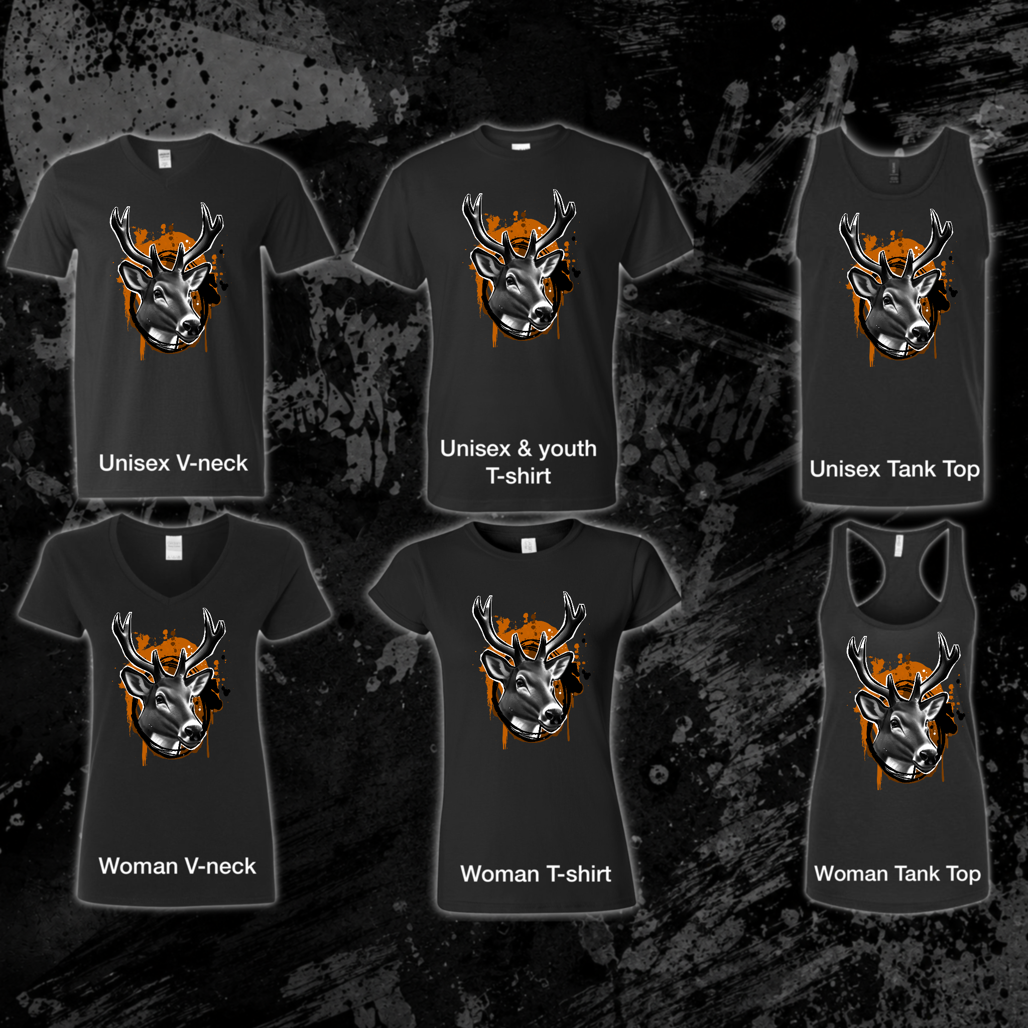 T-Shirt- Deer (2)