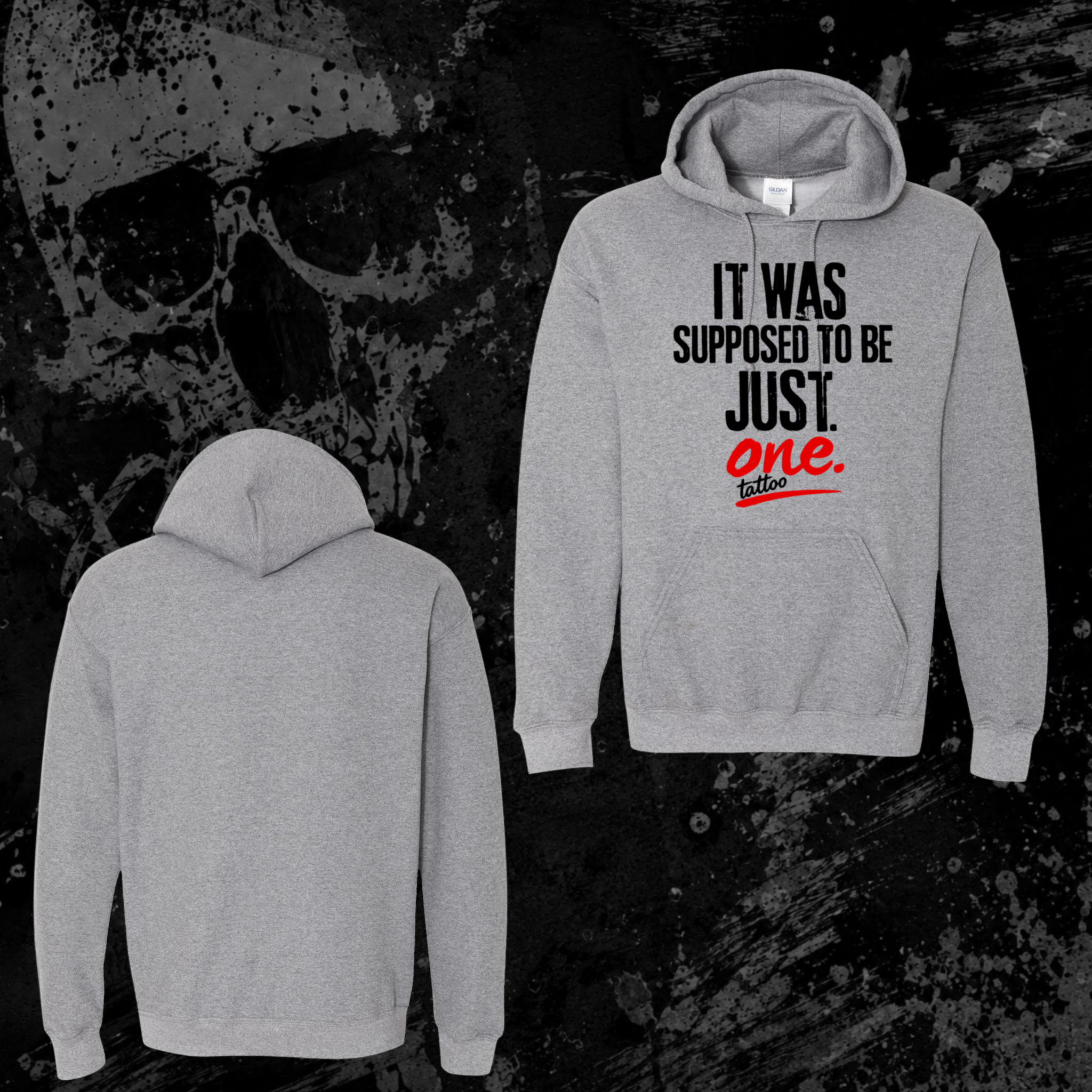 Hoodie- It was supposed to be just one tattoo