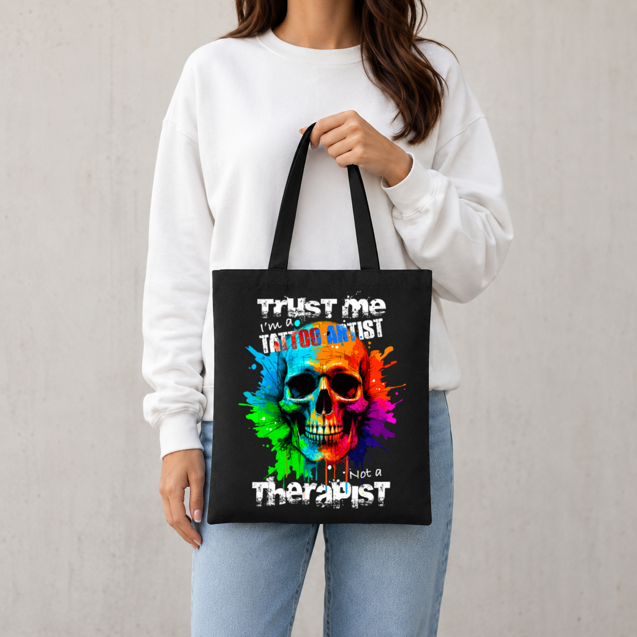 Sac fourre-tout- Trust I’m a tattoo artist