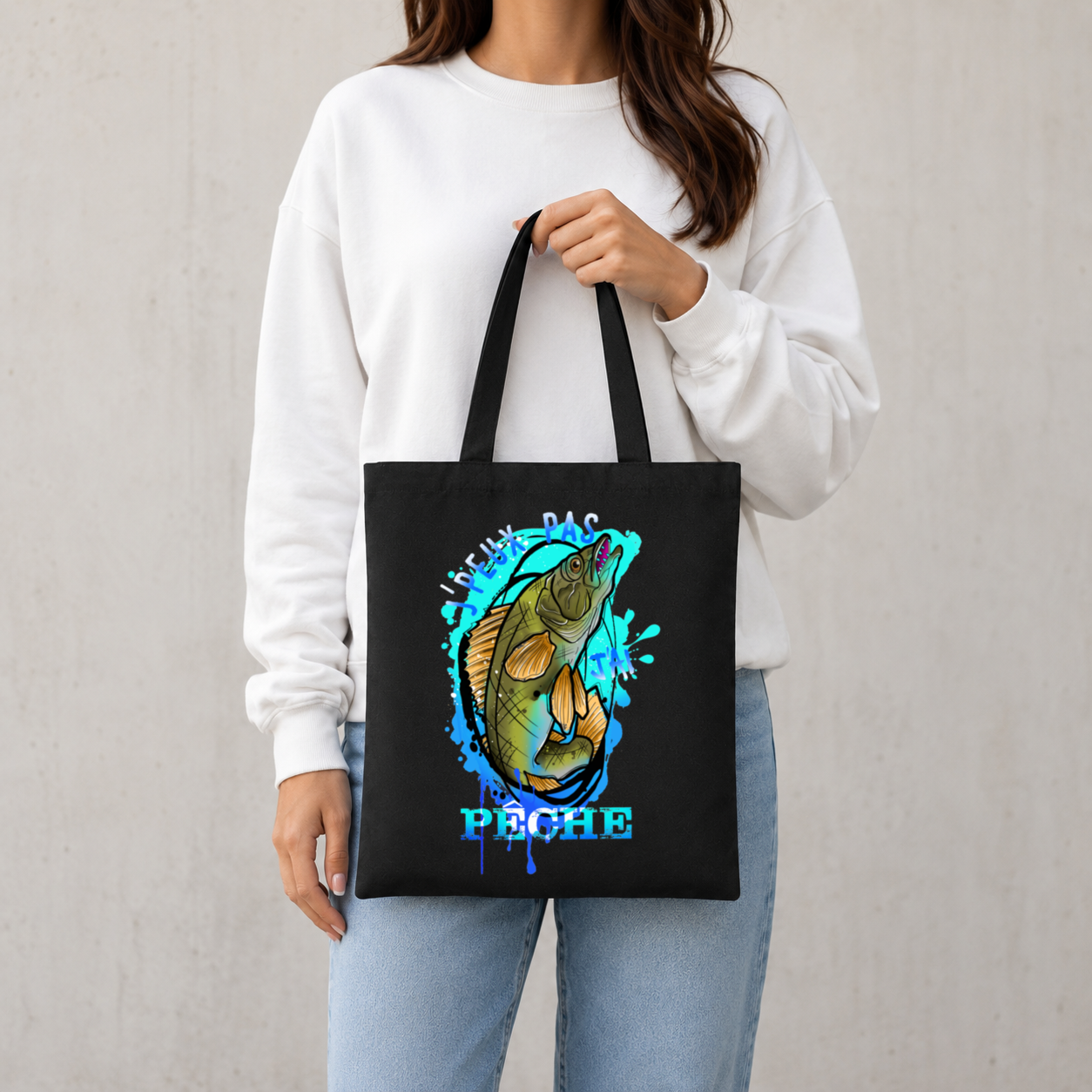 Sac fourre-tout- J’peux pas j’ai pêche