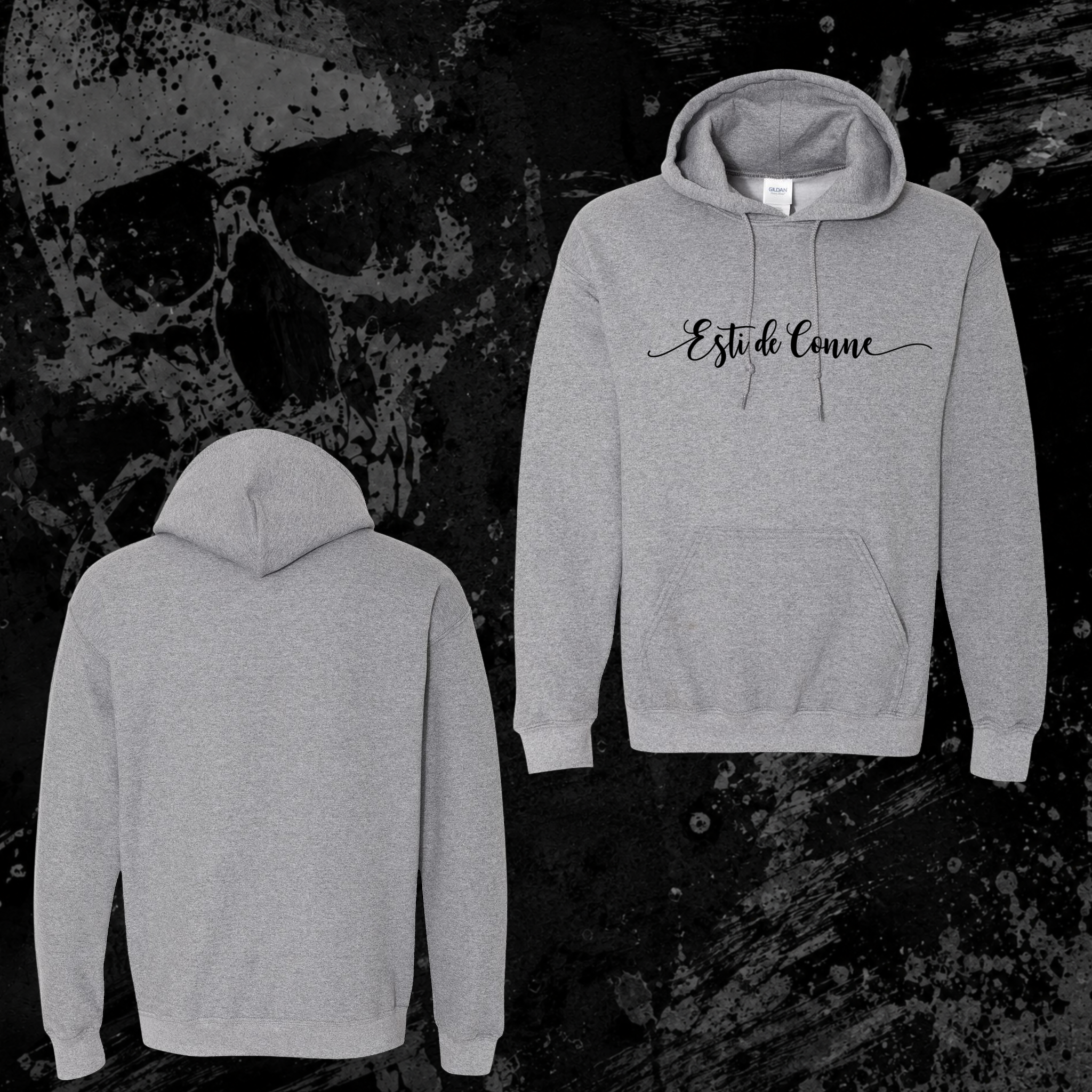 Hoodie- Esti de conne