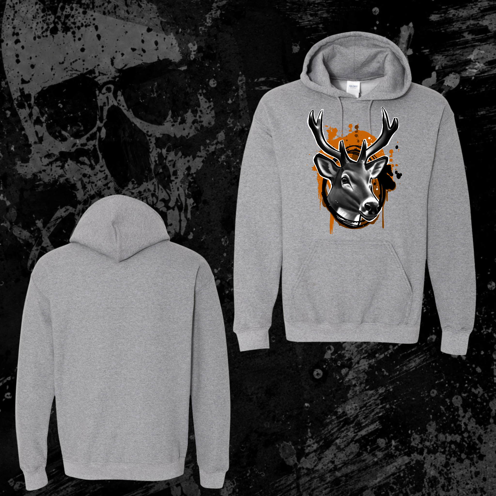Hoodie- Deer 2