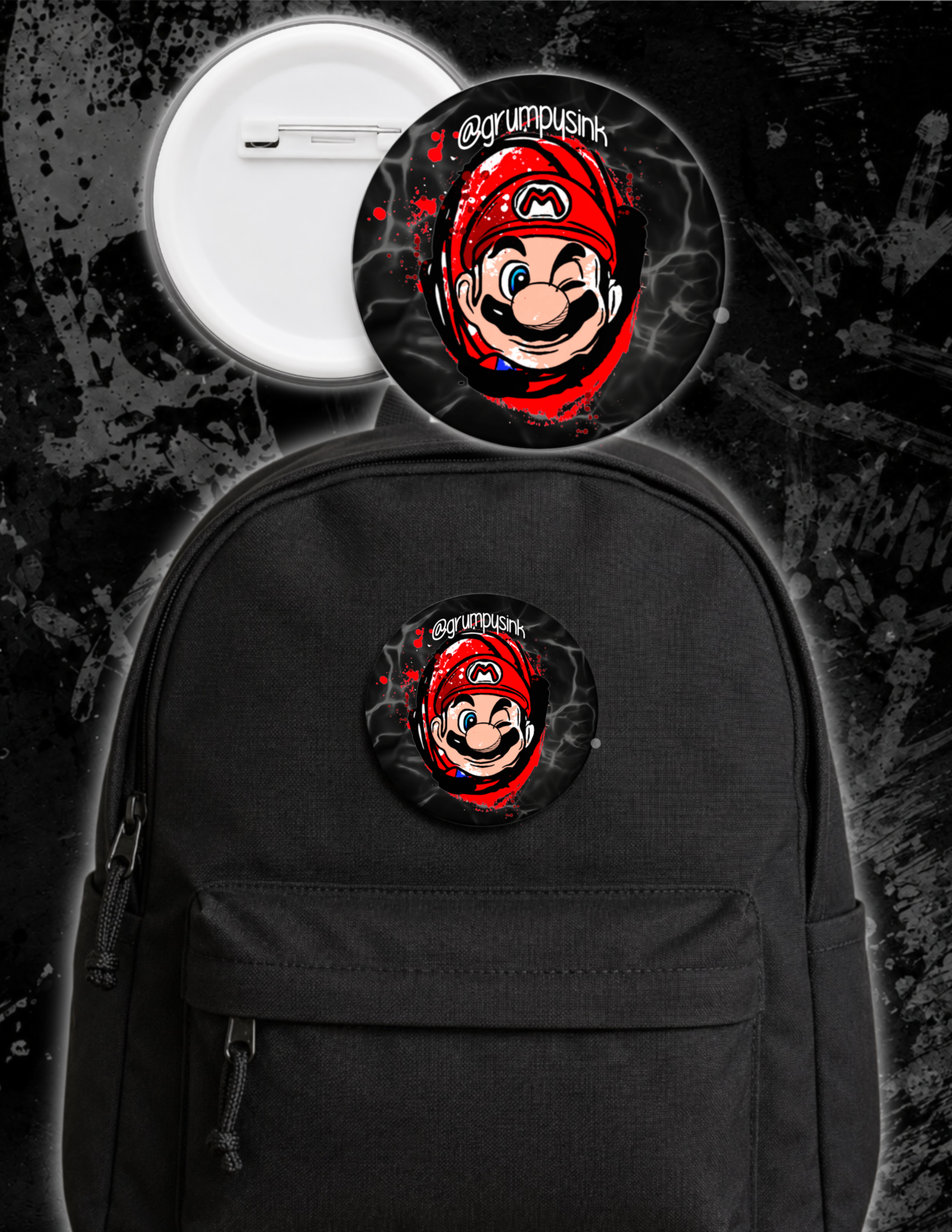 Badge - Mario