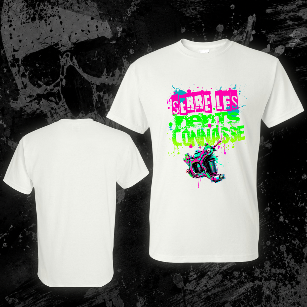 T-Shirt- Serre les dents connasse (couleur)