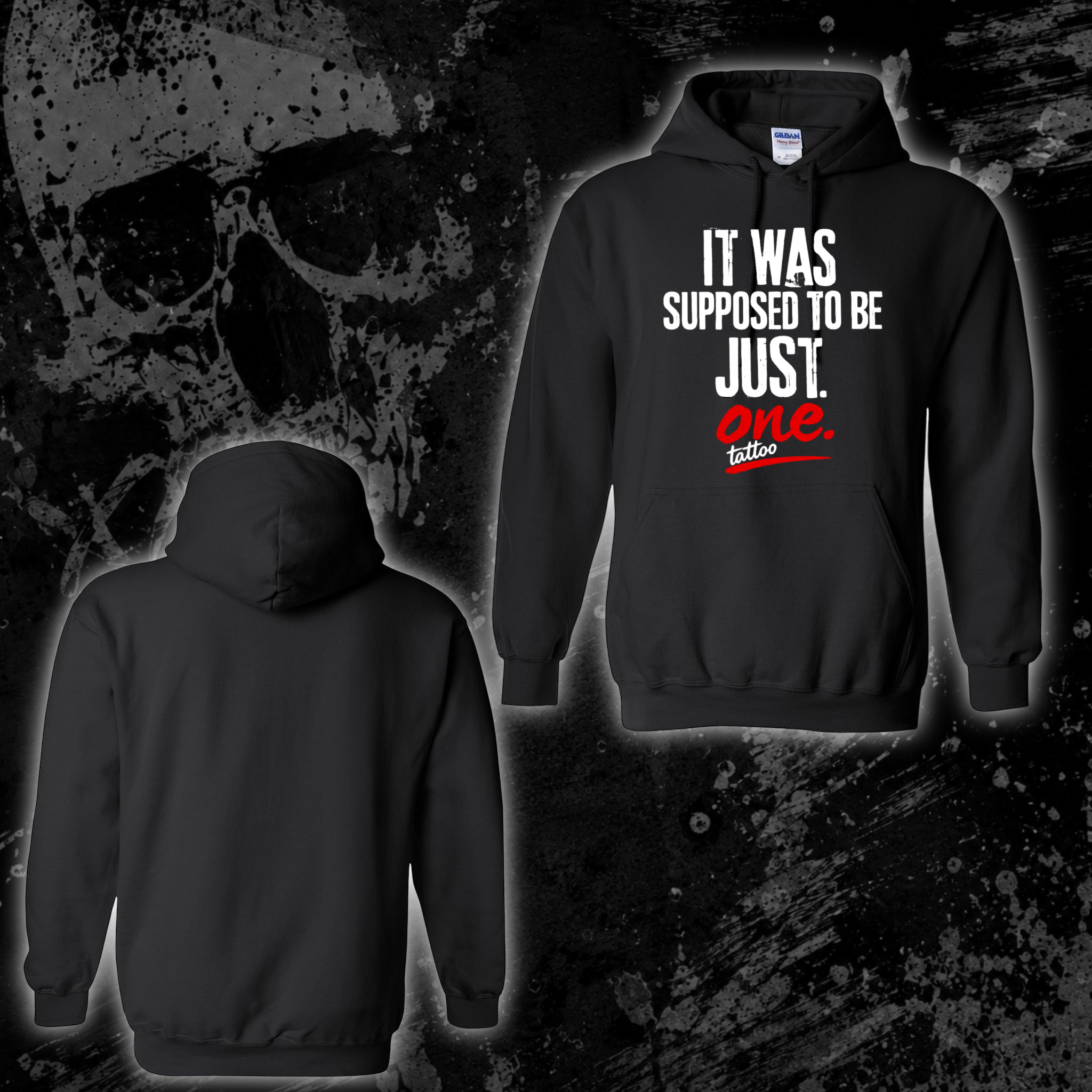 Hoodie- It was supposed to be just one tattoo
