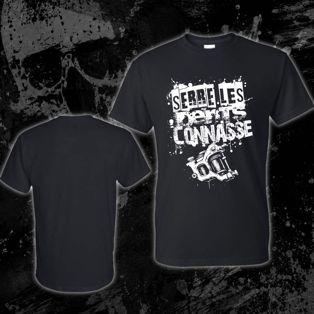 T-Shirt- Serre les dents connasse (2)