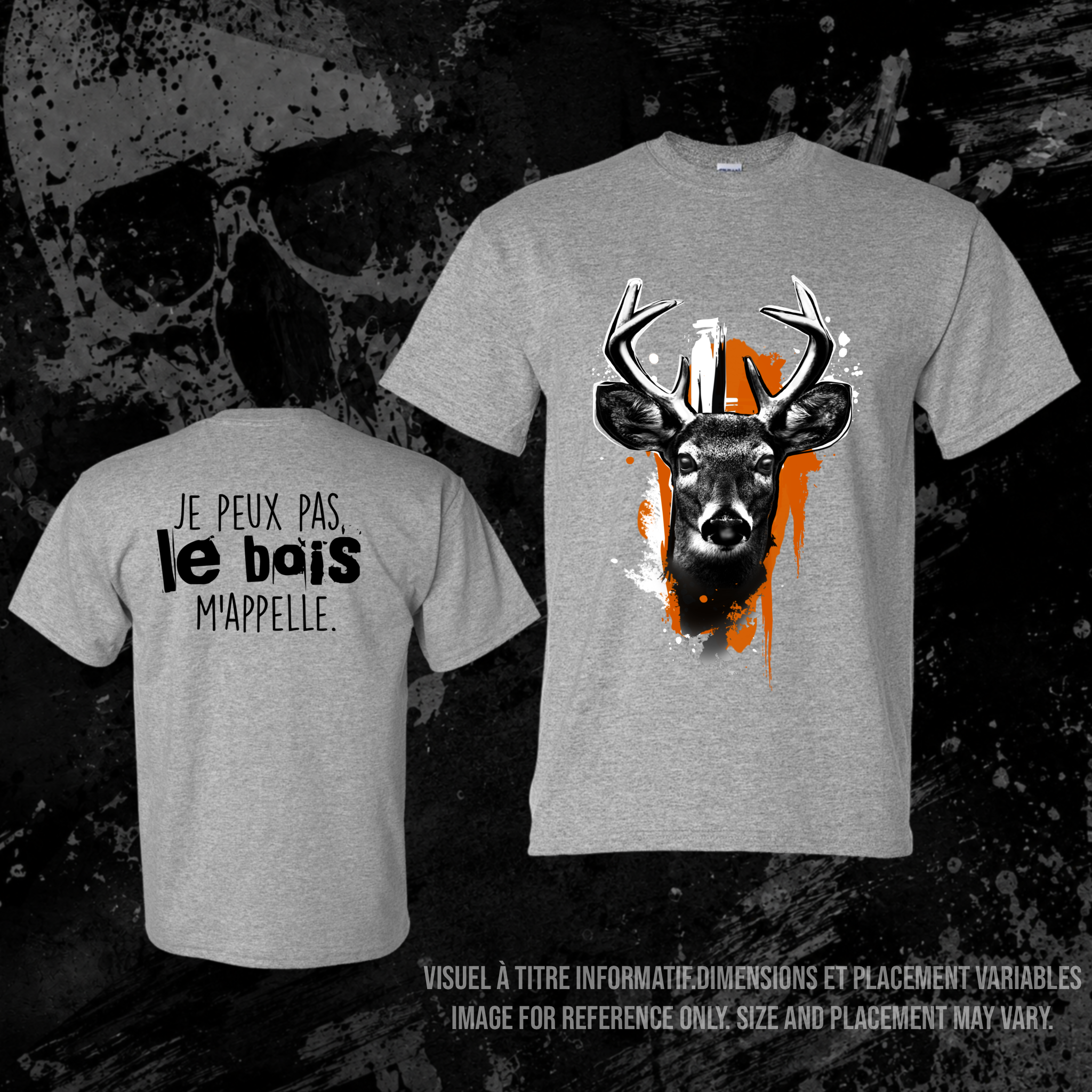 T-Shirt- Je peux pas le bois m’appelle