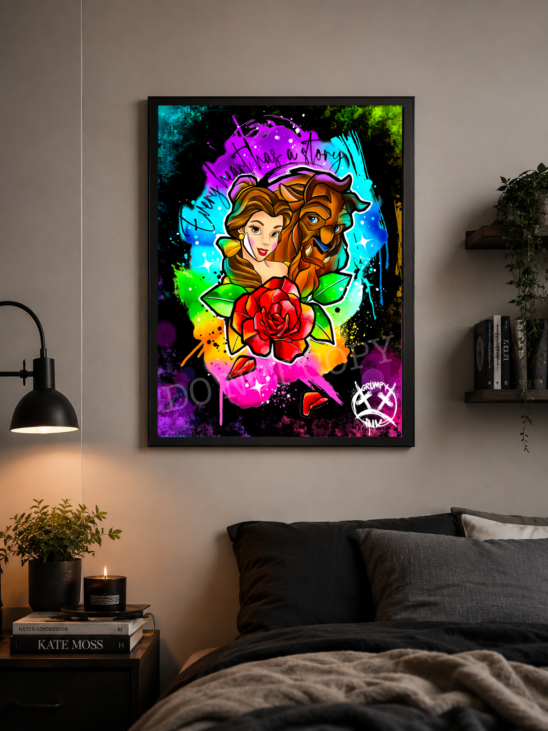 Print-Belle et la bête