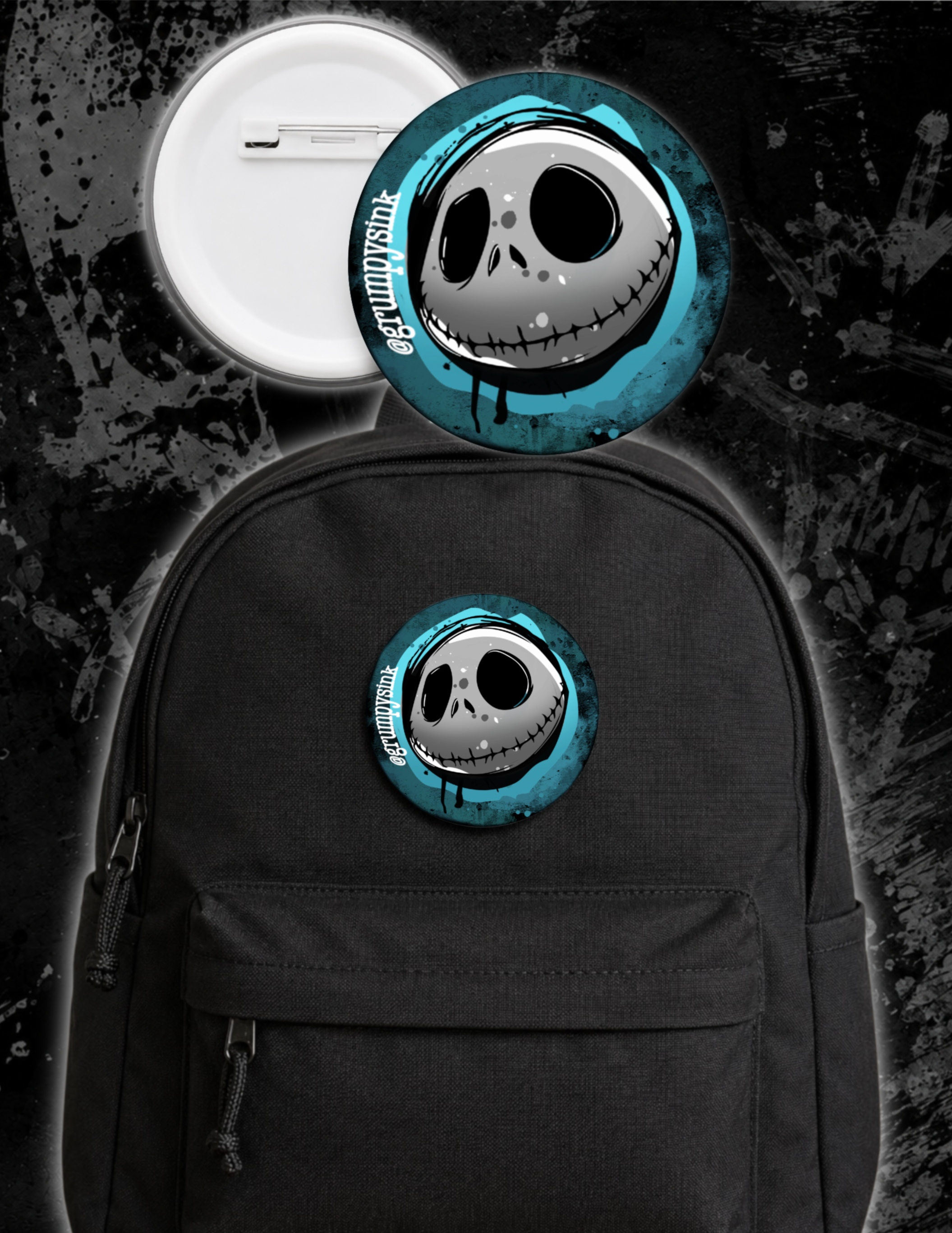 Badge - Jack Skellington
