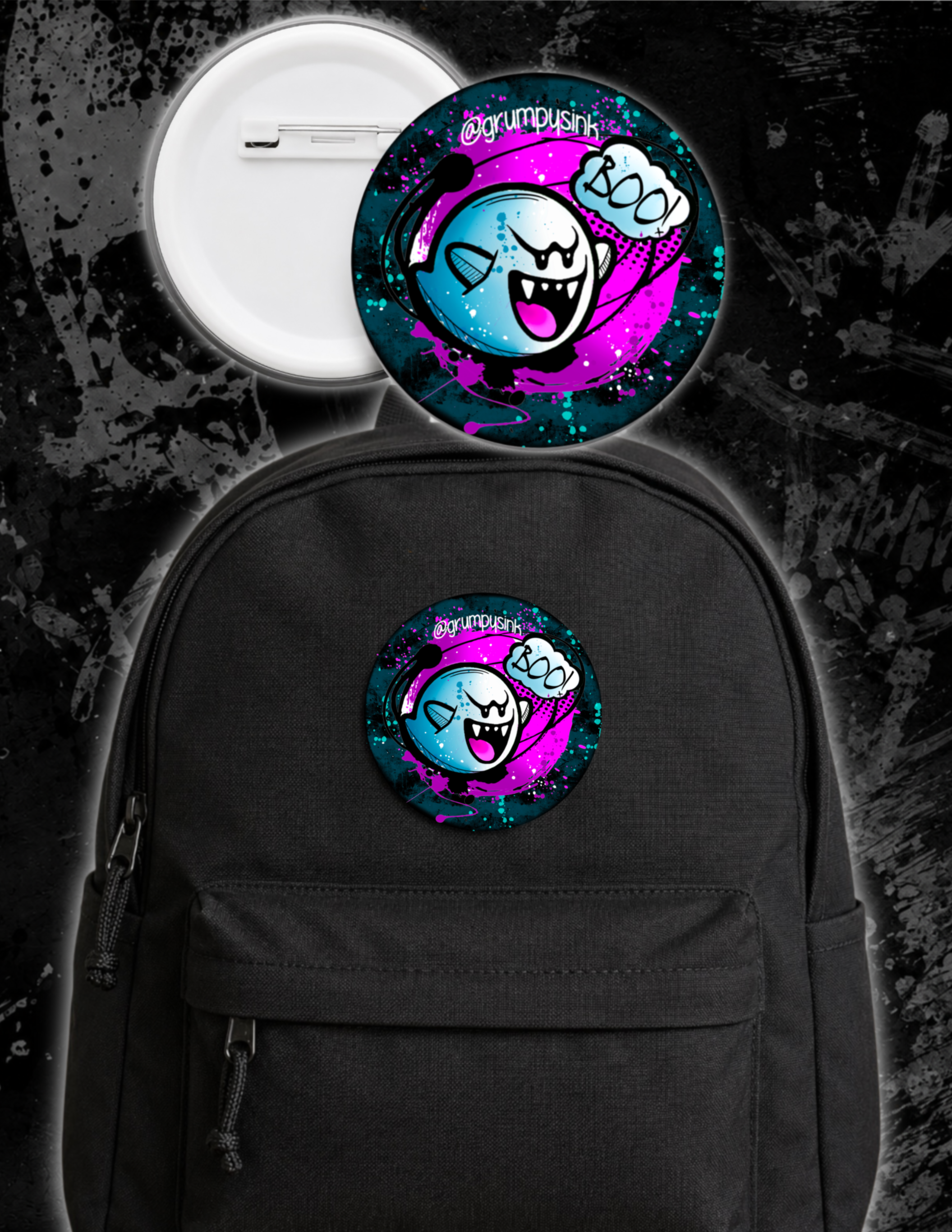 Badge - Boo