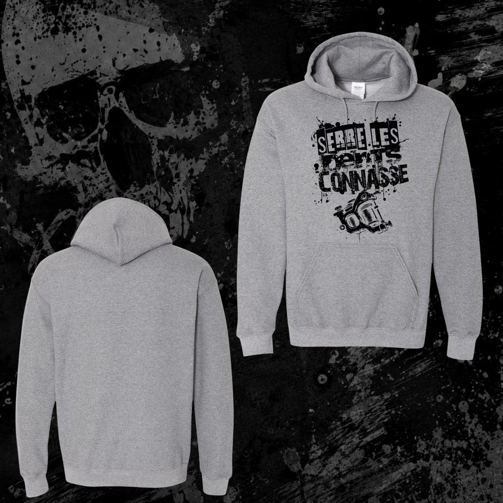 Hoodie- Serre les dents connasse (2)