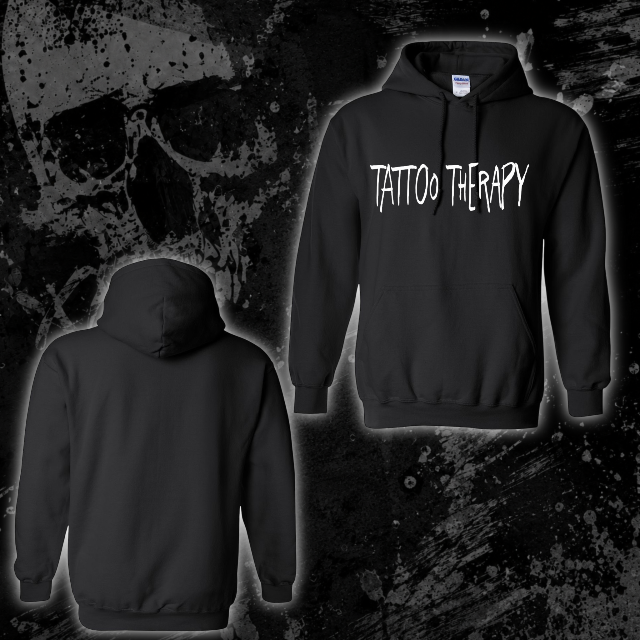 Hoodie- Tattoo Therapy