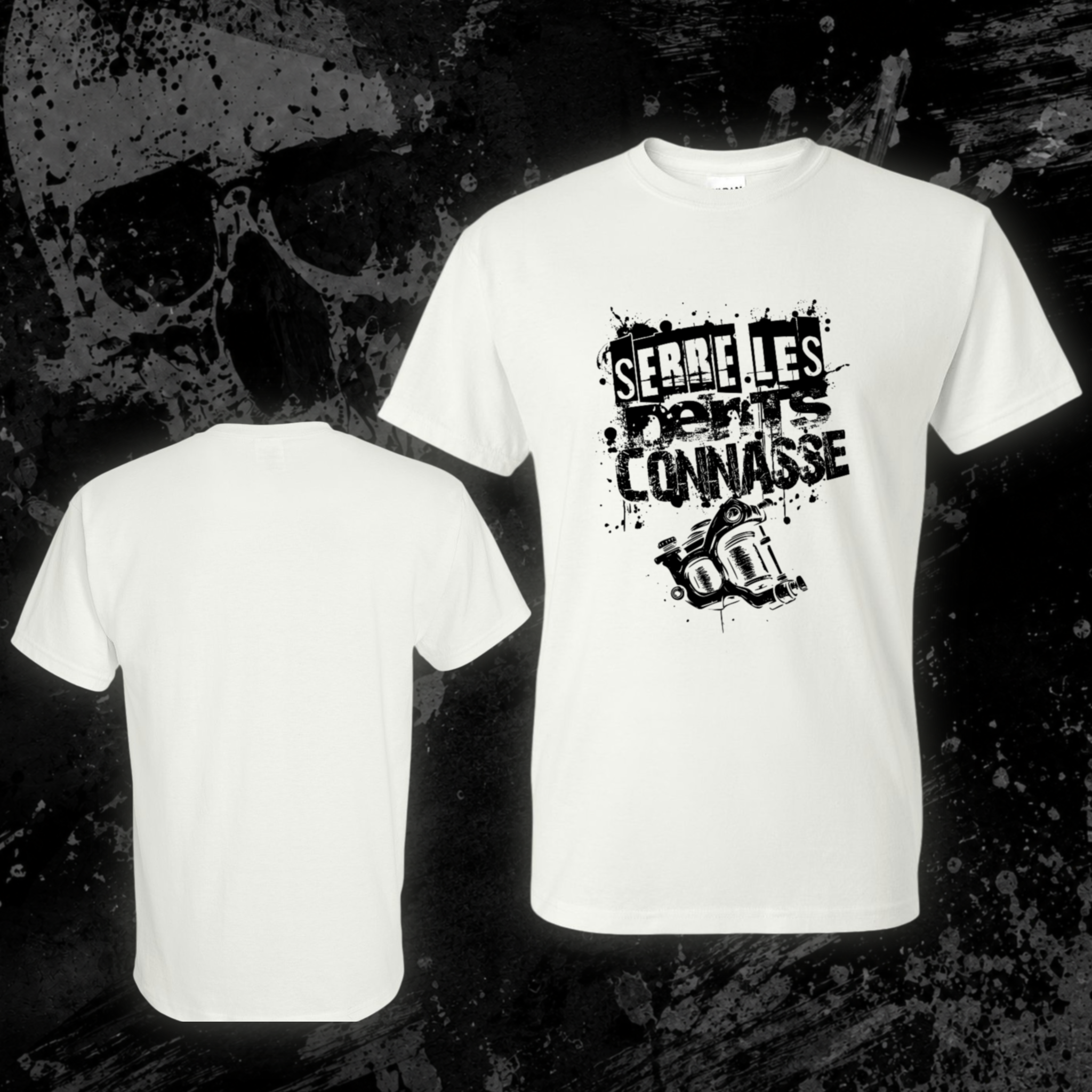 T-Shirt- Serre les dents connasse (2)