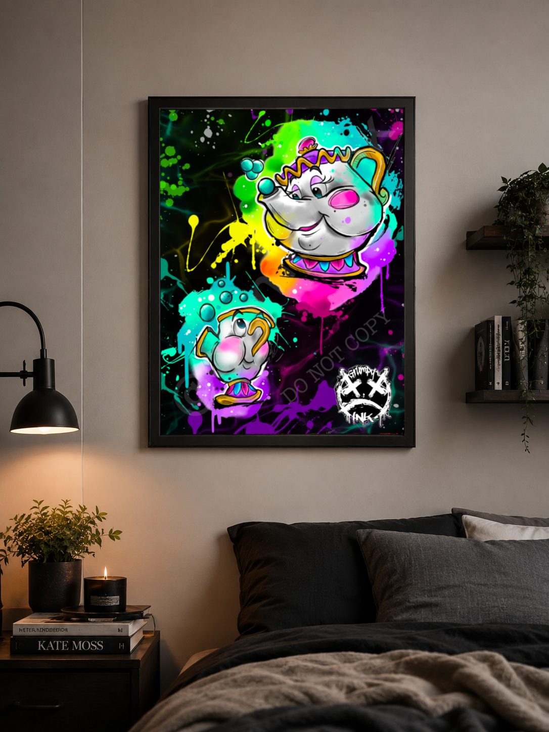 Print-Mrs. Potts & Chip